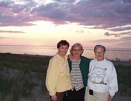 Senior Lesbians at Sunset