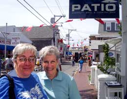 Senior Lesbians on Commercial Street